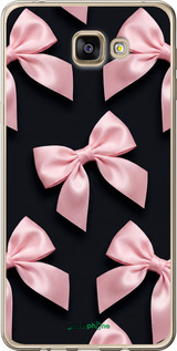 Силиконовый чехол Coquette Ribbons Dark Coquette для Samsung Galaxy A9 A9000 - 6767u-107 изображение 