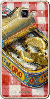 Силіконовий чехол Vintage Sardine Tin Phone для Samsung Galaxy A9 A9000 - 6772u-107 изображение 