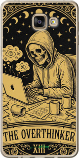 Силиконовый чехол 'The Overthinker' для Samsung Galaxy A9 A9000 изображение 1