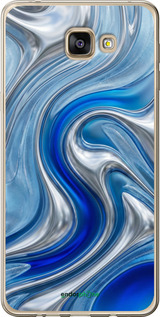 Силиконовый чехол Liquid Chrome для Samsung Galaxy A9 Pro - 6781u-724 изображение 