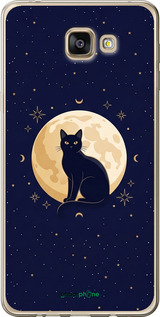 Силиконовый чехол 'Cute Cat Celestial/Witchy' для Samsung Galaxy A9 A9000 изображение 3