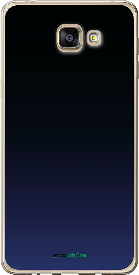 Силіконовий чехол Градієнт у темно-синьому стилі для Samsung Galaxy A9 A9000 - 6542u-107 изображение 