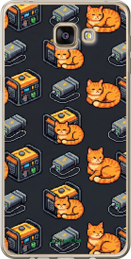 Силіконовий чехол Autonomous Zone для Samsung Galaxy A9 A9000 - 6771u-107 изображение 