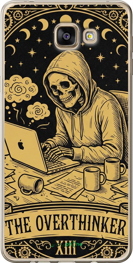 Силиконовый чехол The Overthinker для Samsung Galaxy A9 A9000 - 6774u-107 изображение 
