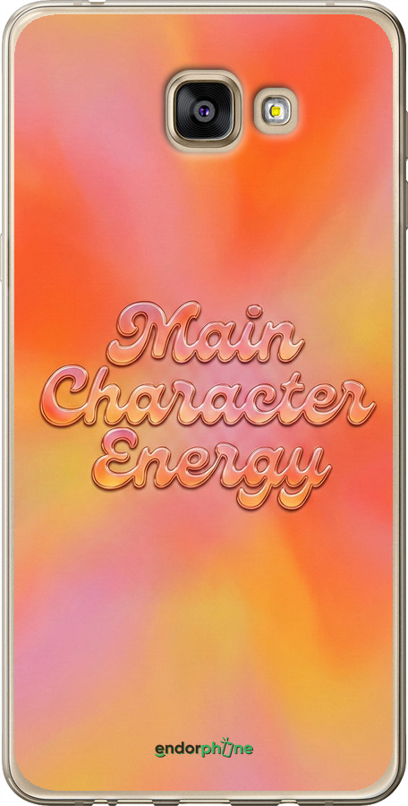 Силиконовый чехол Aura Gradient Main Character Energy Aesthetic Y2K для Samsung Galaxy A9 Pro - 6783u-724 изображение 