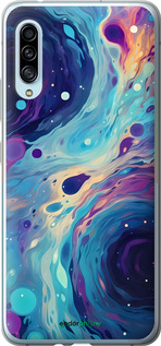 Силиконовый чехол Арт акварель для Samsung Galaxy A90 5G - 6329u-1800 изображение 