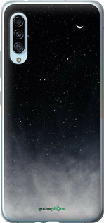 Силиконовый чехол Сині хмари, Синій місяць для Samsung Galaxy A90 5G - 6396u-1800 изображение 