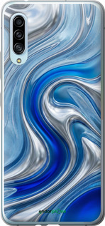 Силиконовый чехол Liquid Chrome для Samsung Galaxy A90 5G - 6781u-1800 изображение 