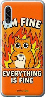 Силиконовый чехол 'Funny Cat' для Samsung Galaxy A90 5G изображение 5