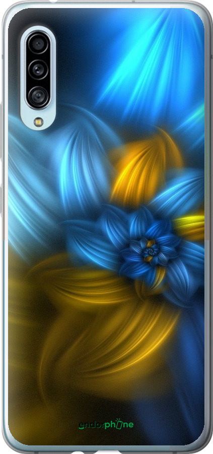 

Силіконовий чохол "Візерунок 46" для Samsung Galaxy A90 5G, Синій
