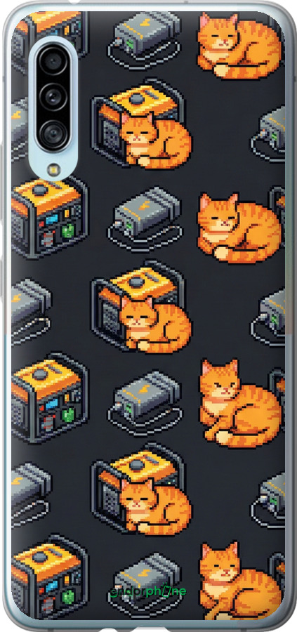 Силіконовий чехол Autonomous Zone для Samsung Galaxy A90 5G - 6771u-1800 изображение 