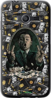 Силіконовий чехол Волк с валл стрит для Samsung Galaxy Ace 4 Lite G313h - 6287u-208 изображение 