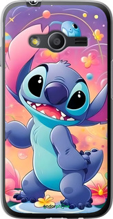 Силиконовый чехол Стич 2 для Samsung Galaxy Ace 4 Lite G313h - 6371u-208 изображение 