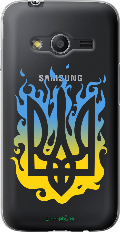 Силиконовый чехол Герб v1 для Samsung Galaxy Ace 4 Lite G313h - 5258u-208 изображение 