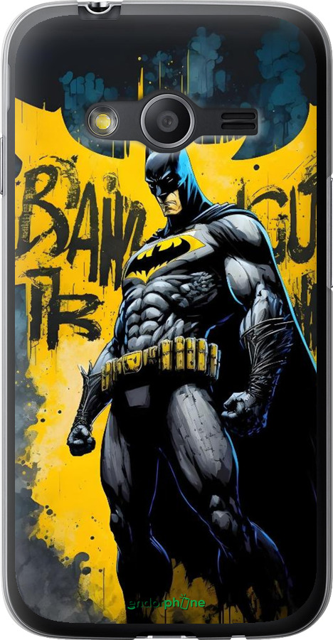 Силіконовий чехол Бетмен для Samsung Galaxy Ace 4 Lite G313h - 6290u-208 изображение 