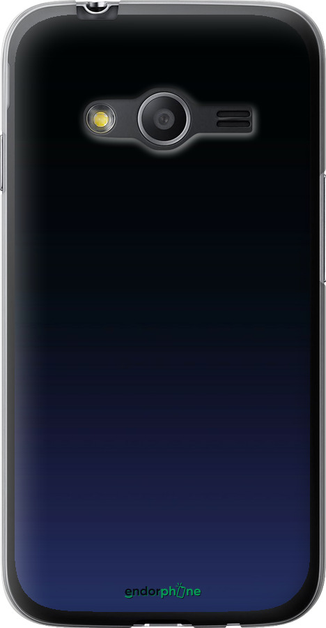 Силіконовий чехол Градієнт у темно-синьому стилі для Samsung Galaxy Ace 4 Lite G313h - 6542u-208 изображение 