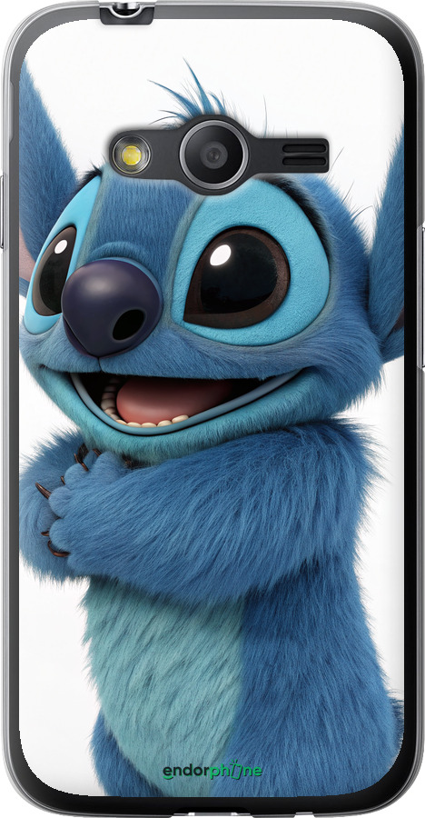 Силиконовый чехол Стич 1 для Samsung Galaxy Ace 4 Lite G313h - 6686u-208 изображение 