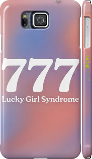 3D пластиковый матовый чехол 'Aesthetic Aura Gradient 777 Lucky Energy' для Samsung Galaxy Alpha G850F изображение 5