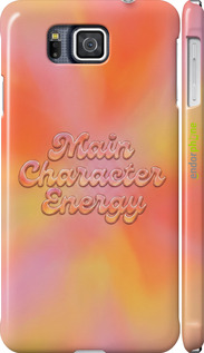 3D пластиковый матовый чехол 'Aura Gradient Main Character Energy Aesthetic Y2K' для Samsung Galaxy Alpha G850F изображение 3