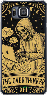 Силиконовый чехол The Overthinker для Samsung Galaxy Alpha G850F - 6774u-65 изображение 