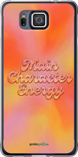 Силиконовый чехол Aura Gradient Main Character Energy Aesthetic Y2K для Samsung Galaxy Alpha G850F - 6783u-65 изображение 