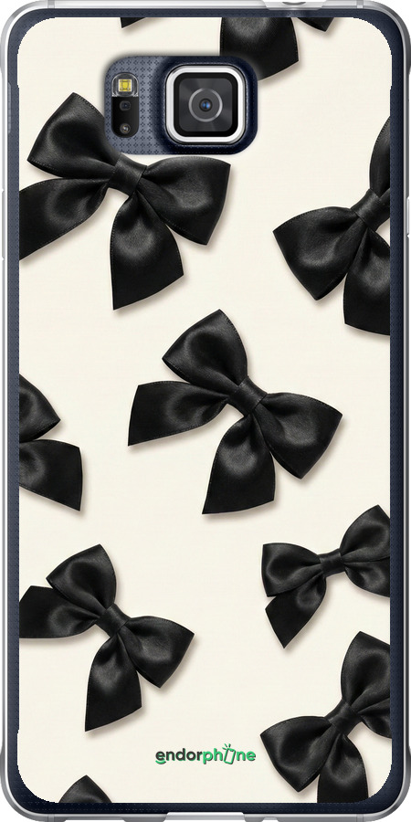 Силиконовый чехол Dark Coquette для Samsung Galaxy Alpha G850F - 6765u-65 изображение 