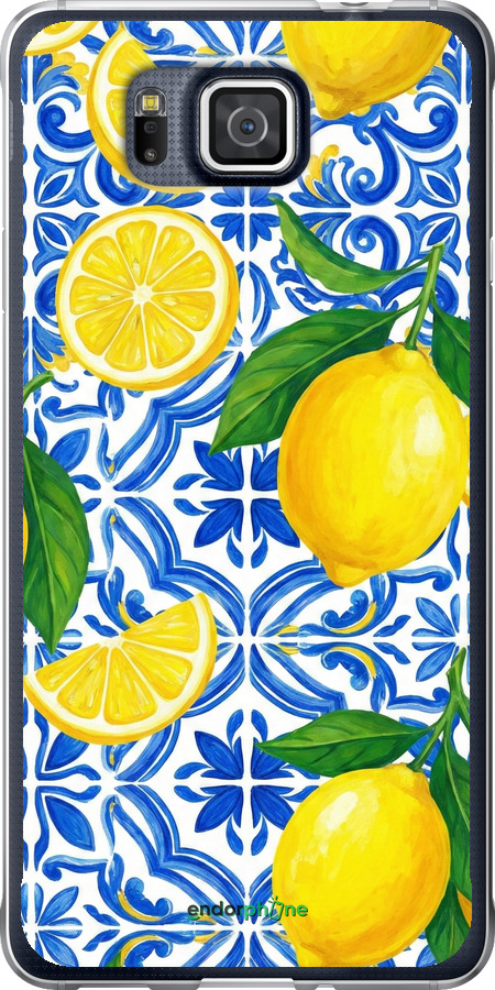 Силіконовий чехол Grocery Girl Italian Summer для Samsung Galaxy Alpha G850F - 6766u-65 изображение 