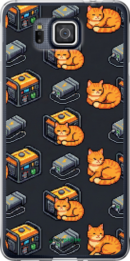 Силиконовый чехол Autonomous Zone для Samsung Galaxy Alpha G850F - 6771u-65 изображение 