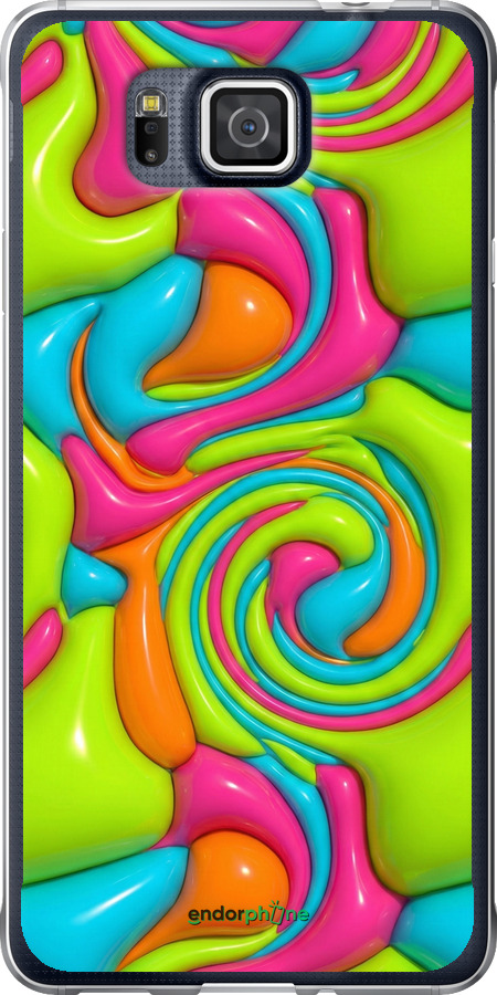 Силиконовый чехол Y2K Jelly Dream для Samsung Galaxy Alpha G850F - 6780u-65 изображение 