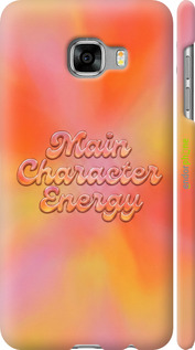3D пластиковый матовый чехол Aura Gradient Main Character Energy Aesthetic Y2K для Samsung Galaxy C5 C5000 - 6783m-301 изображение 
