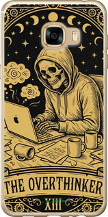 2D пластиковый чехол The Overthinker для Samsung Galaxy C5 C5000 - 6774t-301 изображение 