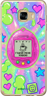 2D пластиковый чехол 'Y2K Aesthetic Retro Pet: Годуй мене кавою' для Samsung Galaxy C5 C5000 изображение 9