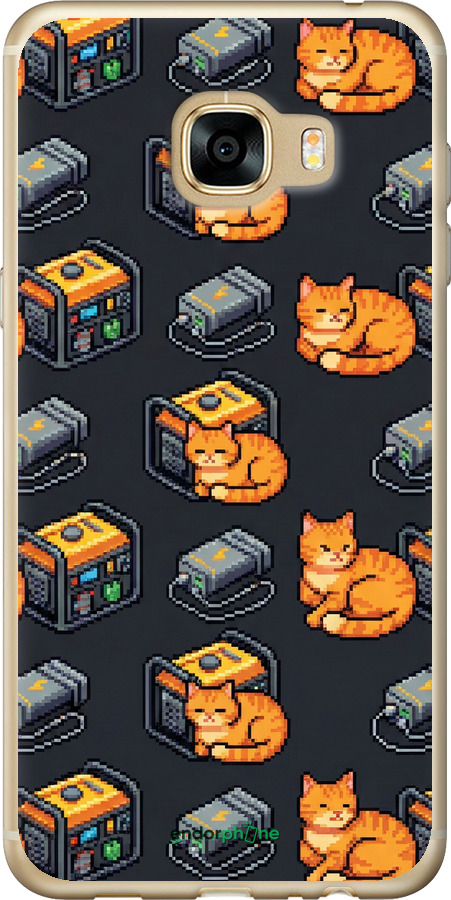 2D пластиковый чехол Autonomous Zone для Samsung Galaxy C5 C5000 - 6771t-301 изображение 