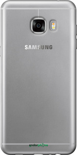 Силіконовий чохол 'Прозорий' для Samsung Galaxy C7 C7000 зображення 8