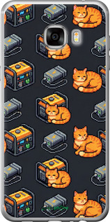 Силіконовий чехол Autonomous Zone для Samsung Galaxy C7 C7000 - 6771u-302 изображение 