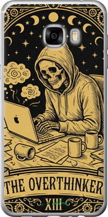 Силиконовый чехол The Overthinker для Samsung Galaxy C7 C7000 - 6774u-302 изображение 