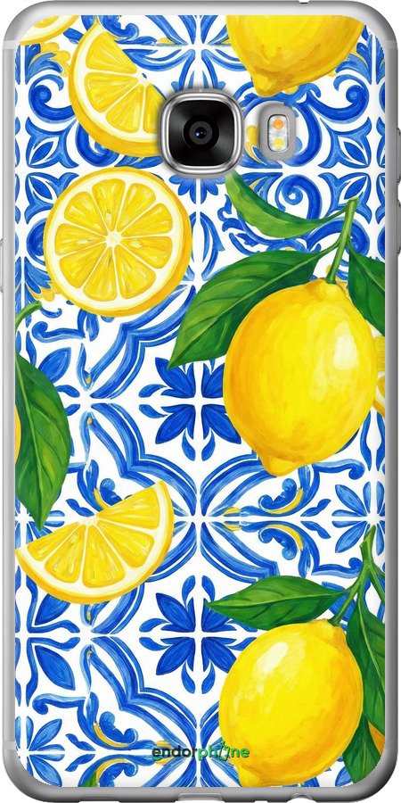 Силіконовий чехол Grocery Girl Italian Summer для Samsung Galaxy C7 C7000 - 6766u-302 изображение 