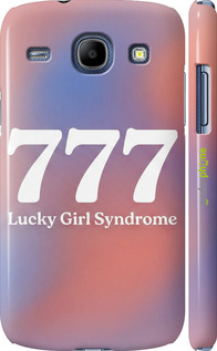 3D пластиковый глянцевый чехол 'Aesthetic Aura Gradient 777 Lucky Energy' для Samsung Galaxy Core i8262 изображение 9