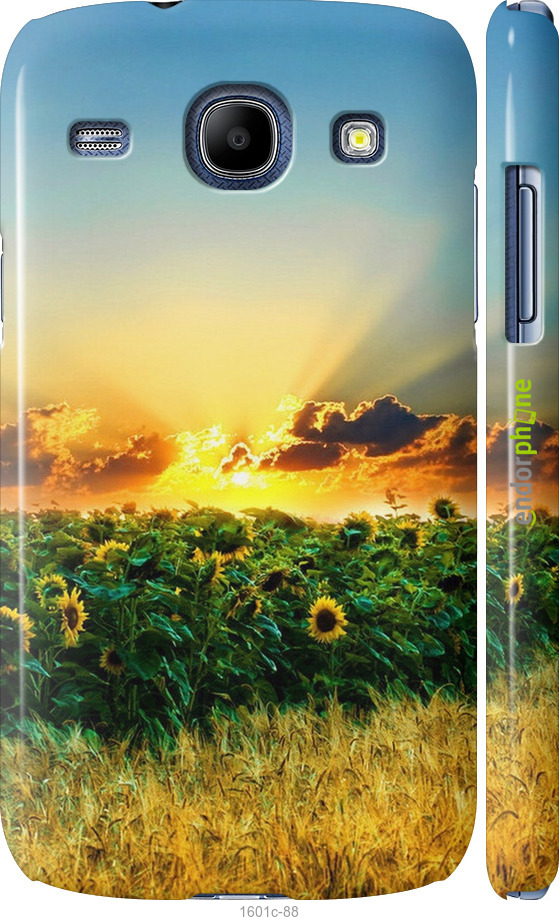 

3D пластиковий матовий чохол "Україна" для Samsung Galaxy Core i8262