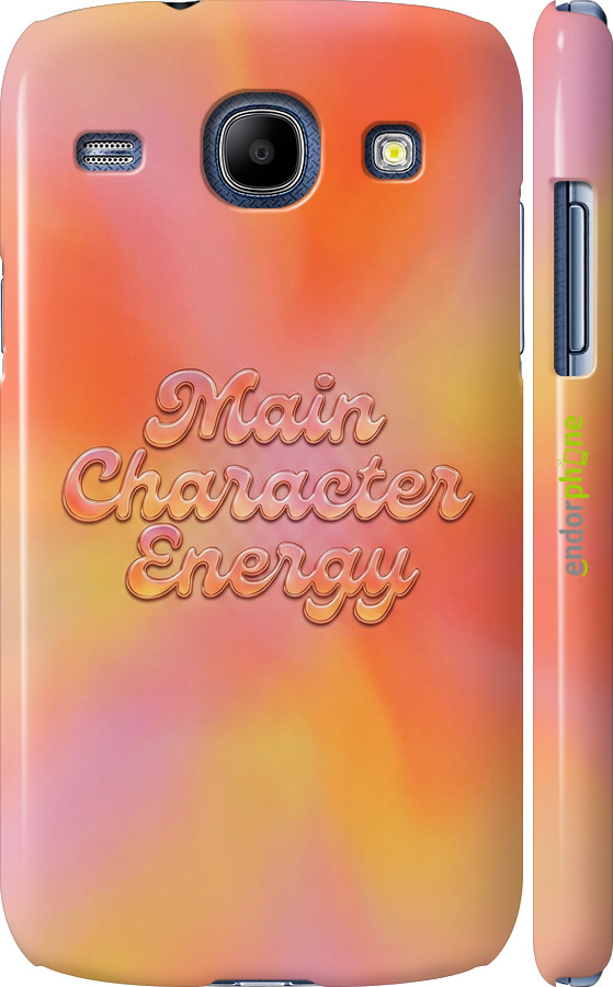 3D пластиковый глянцевый чехол Aura Gradient Main Character Energy Aesthetic Y2K для Samsung Galaxy Core i8262 - 6783c-88 изображение 