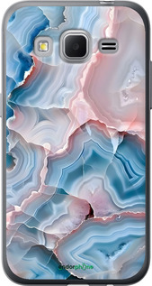Силиконовый чехол Мрамор для Samsung Galaxy Core Prime G360H - 6306u-76 изображение 