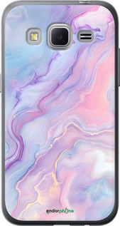 Силиконовый чехол Нежный мрамор для Samsung Galaxy Core Prime G360H - 6310u-76 изображение 