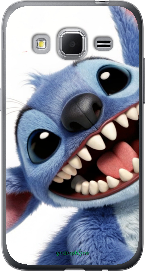 Силіконовий чехол Стіч для Samsung Galaxy Core Prime G360H - 6684u-76 изображение 