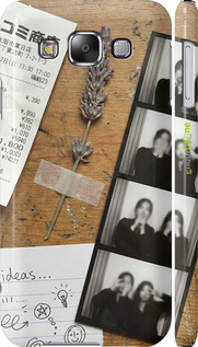 3D пластиковый глянцевый чехол 'Aesthetic Scrapbook Collage' для Samsung Galaxy E5 E500H изображение 9