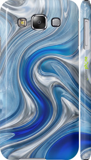 3D пластиковый матовый чехол Liquid Chrome для Samsung Galaxy E5 E500H - 6781m-82 изображение 