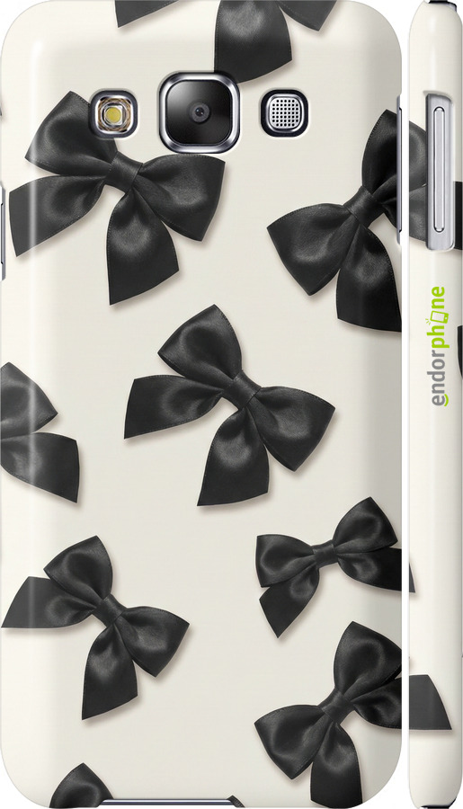 3D пластиковий матовий чехол Dark Coquette для Samsung Galaxy E5 E500H - 6765m-82 изображение 