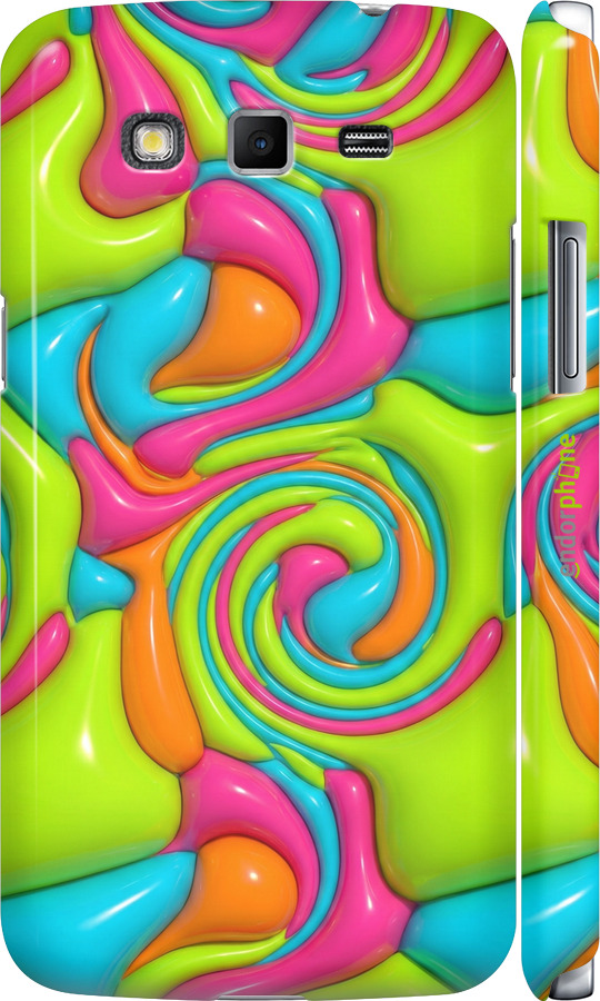 3D пластиковий матовий чехол Y2K Jelly Dream для Samsung Galaxy Grand 2 G7102 - 6780m-41 изображение 
