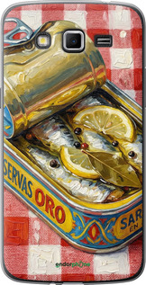 Силиконовый чехол Vintage Sardine Tin Phone для Samsung Galaxy Grand 2 G7102 - 6772u-41 изображение 