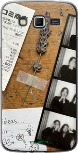 Силиконовый чехол Aesthetic Scrapbook Collage для Samsung Galaxy Grand 2 G7102 - 6773u-41 изображение 
