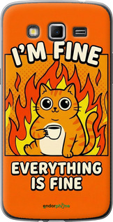 Силіконовий чехол Funny Cat для Samsung Galaxy Grand 2 G7102 - 6786u-41 изображение 